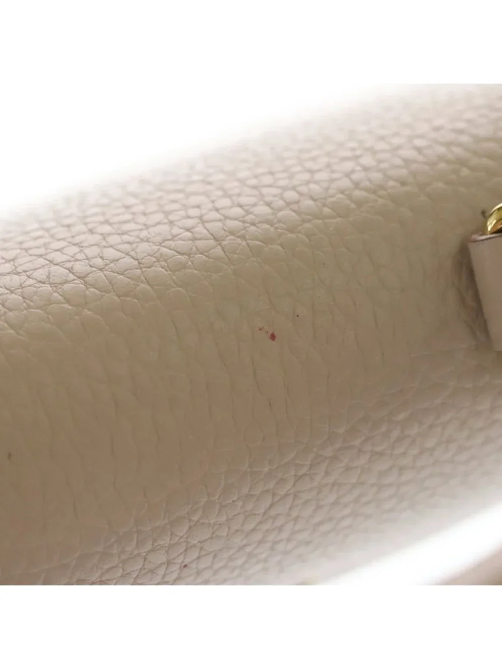 Louis Vuitton Twist BB One Handle Shoulder Bag Pink Beige Leather Gold
